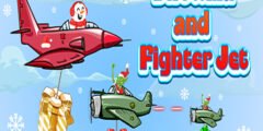 Snowma and Fighter Jet